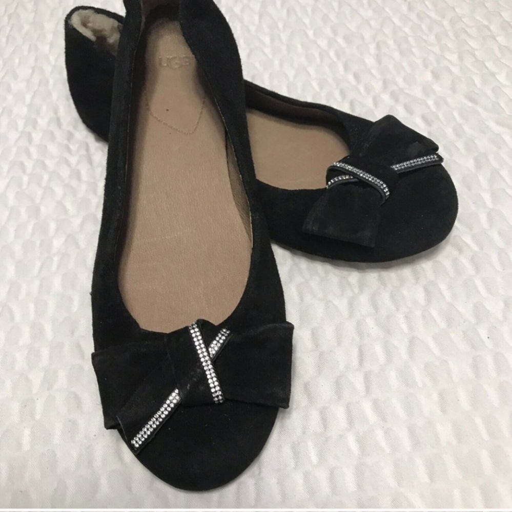 Ugg NWOT Bling Jacqueline Ballet Flat